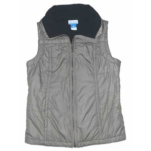 Columbia Womens Vest Full Zip Tan Size‎ Small